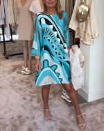 Victoria | Elegant Midi Dress - Image 3